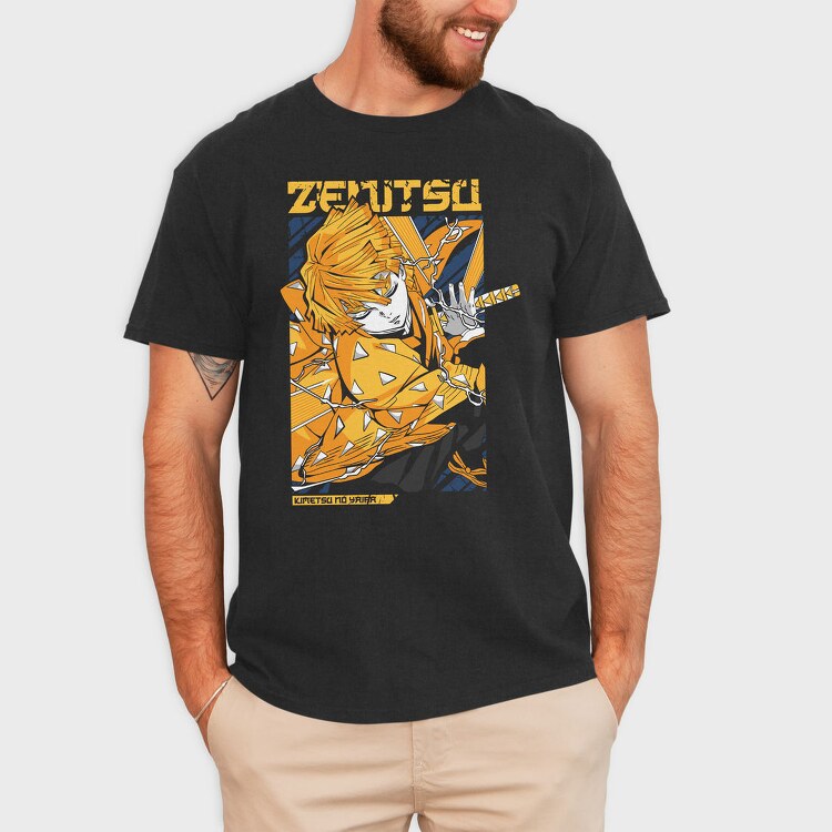 Zenitsu No Yariya, Tricou Barbati (Unisex)