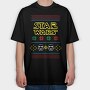 Star Wars Festive Sweater, Tricou Oversize Barbati (Unisex)