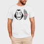 Money Heist Mask, Tricou Barbati (Unisex)