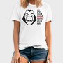 Money Heist Mask, Tricou Barbati (Unisex)