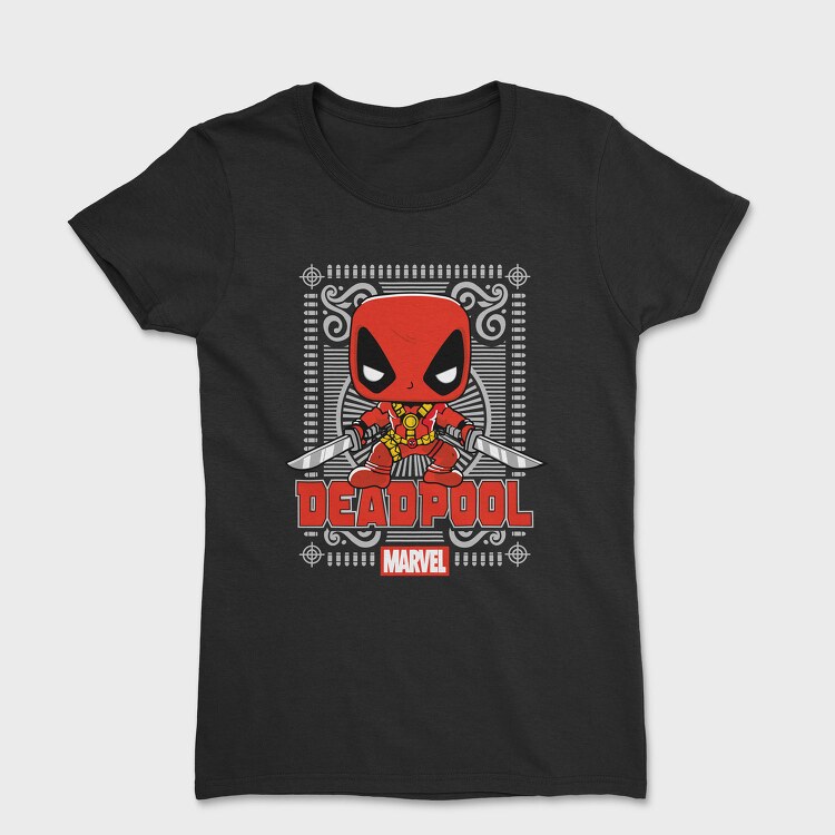 Deadpool Pop Art, Tricou Femei