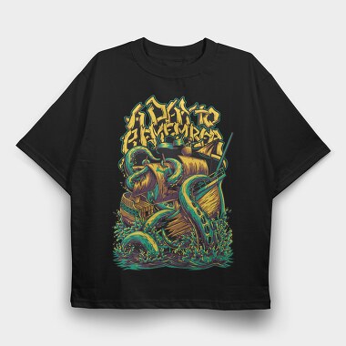 Kraken Attack, Tricou Oversize Barbati (Unisex)