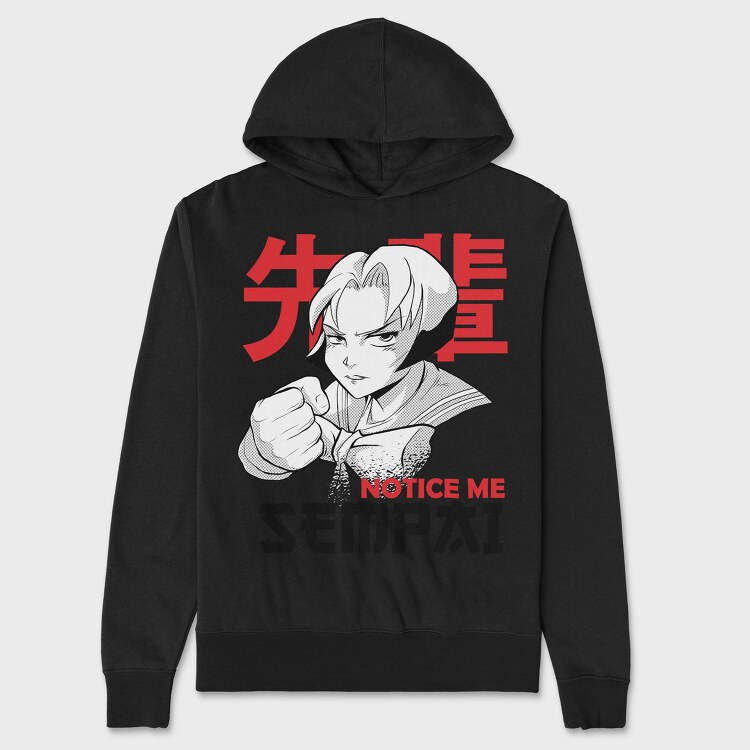 Sengoku Sempai, Hanorac Oversize Barbati (Unisex)