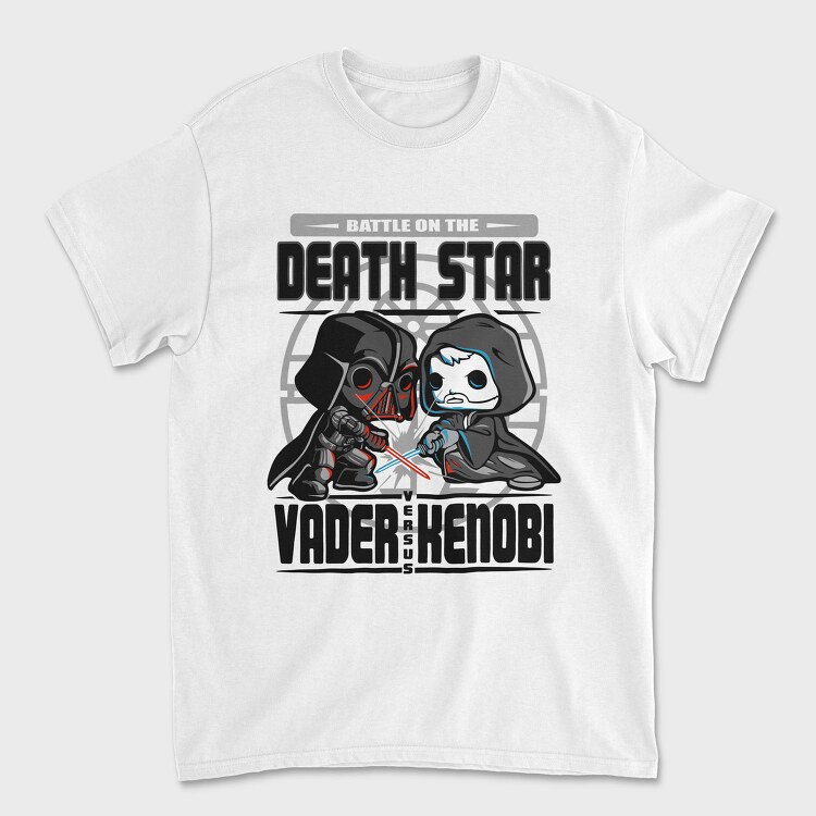 Vader Vs Kenobi, Tricou Barbati (Unisex)