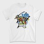 Leonardo Ninja Turtle, Tricou Barbati (Unisex)