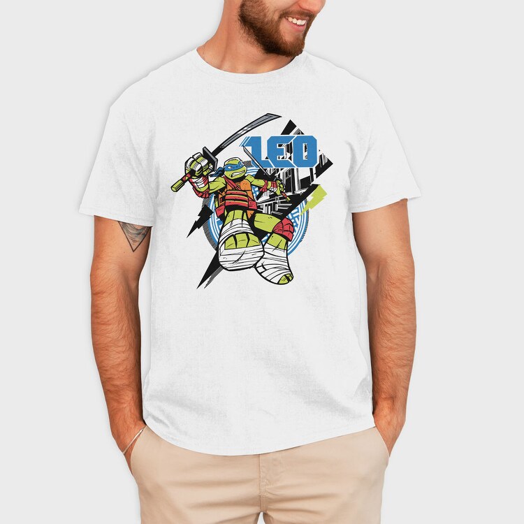 Leonardo Ninja Turtle, Tricou Barbati (Unisex)