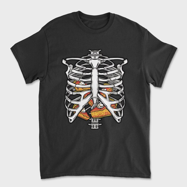 Ribs And Pizza, Tricou Barbati (Unisex)
