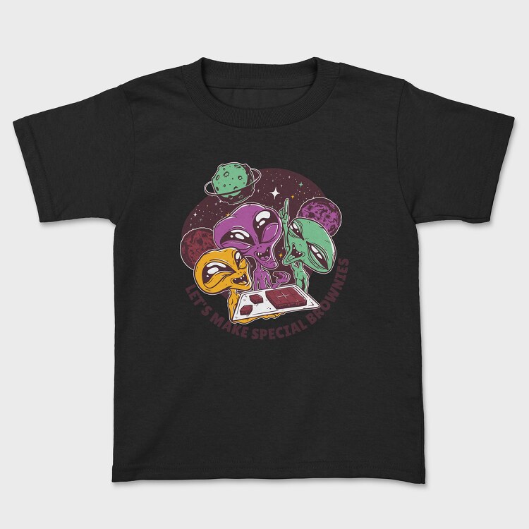 Aliens Make Special Brownies, Tricou Copii