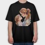 Mommy Love Crown, Tricou Oversize Barbati (Unisex)