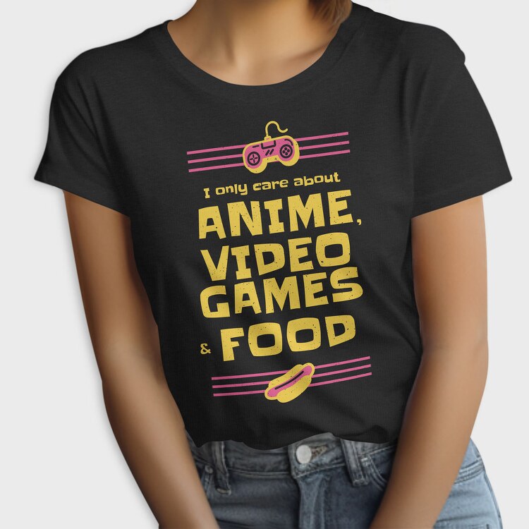 Anime Game Food Fest, Tricou Femei