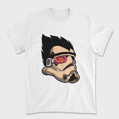 Stormtrooper Visage, Tricou Barbati (Unisex)