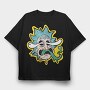 Rictus Splat, Tricou Oversize Barbati (Unisex)