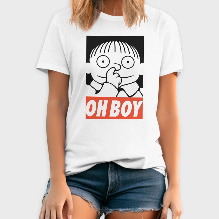 Oh Boy Oh Boy, Tricou Barbati (Unisex)