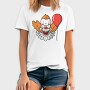 Clown Balloon Scream, Tricou Barbati (Unisex)