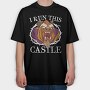 Bulldog Roar, Tricou Oversize Barbati (Unisex)
