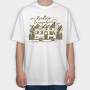Roadtrip to Anywhere, Tricou Oversize Barbati (Unisex)