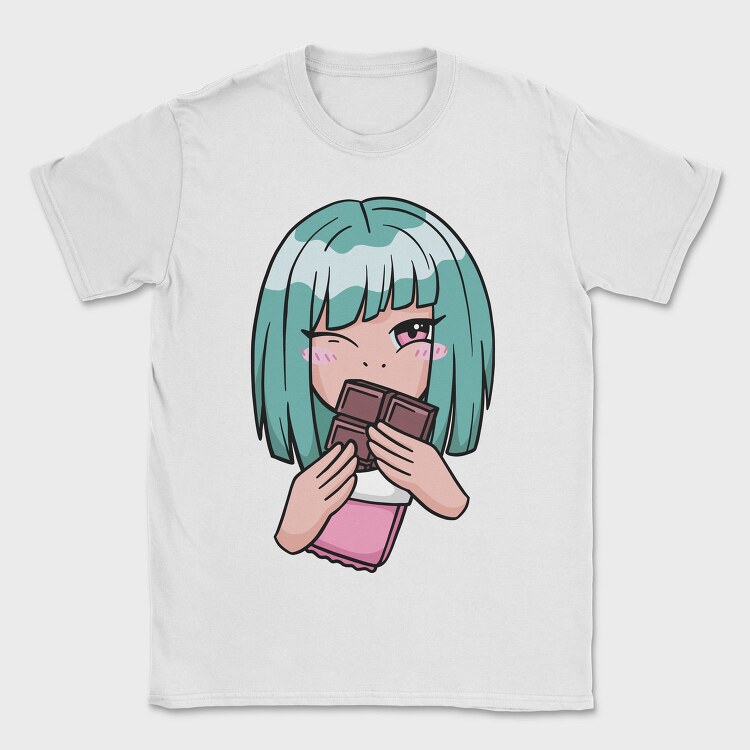 Chocolate Girl, Tricou Barbati (Unisex)