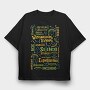 Magic Words, Tricou Oversize Barbati (Unisex)