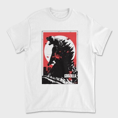 Godzilla Attack, Tricou Barbati (Unisex)