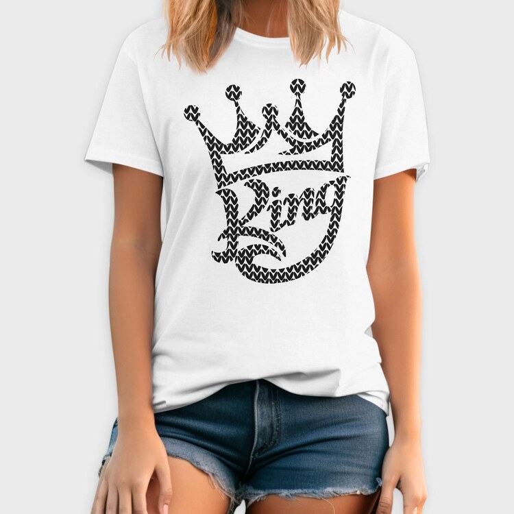 Royal Crown King, Tricou Barbati (Unisex)
