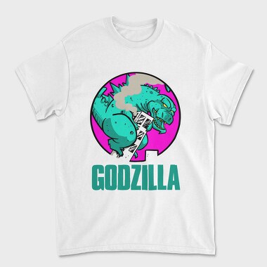 Godzilla Neon, Tricou Barbati (Unisex)