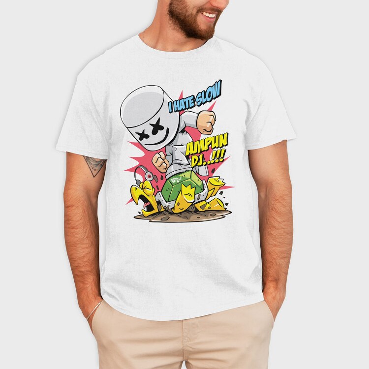 Marshmello Slow Dance, Tricou Barbati (Unisex)