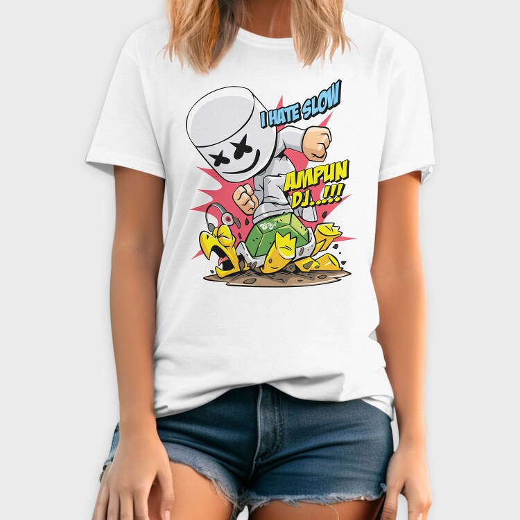 Marshmello Slow Dance, Tricou Barbati (Unisex)