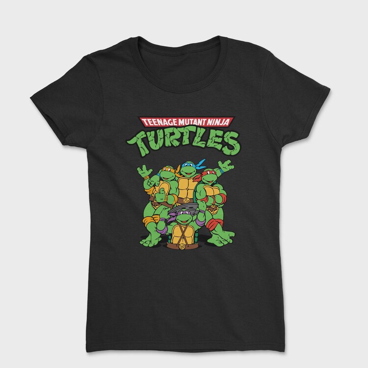 Teenage Mutant Ninja Turtles 3, Tricou Femei