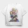 Science Squad, Tricou Oversize Barbati (Unisex)