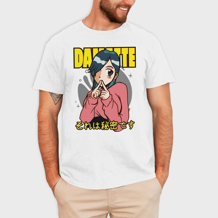 Dakimakura Secret, Tricou Barbati (Unisex)