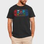 Tetris Heart, Tricou Barbati (Unisex)