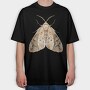 Moon Night Moth, Tricou Oversize Barbati (Unisex)