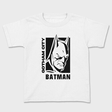 Batman Gotham City Face, Tricou Copii