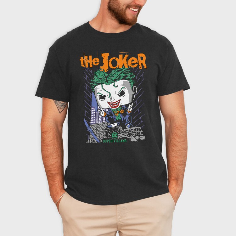 The Jokers Grin, Tricou Barbati (Unisex)