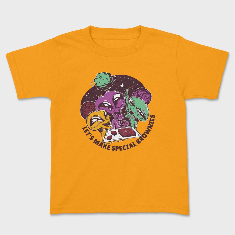 Aliens Make Special Brownies, Tricou Copii
