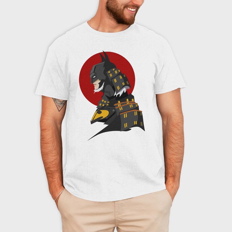 Batman Samurai, Tricou Barbati (Unisex)
