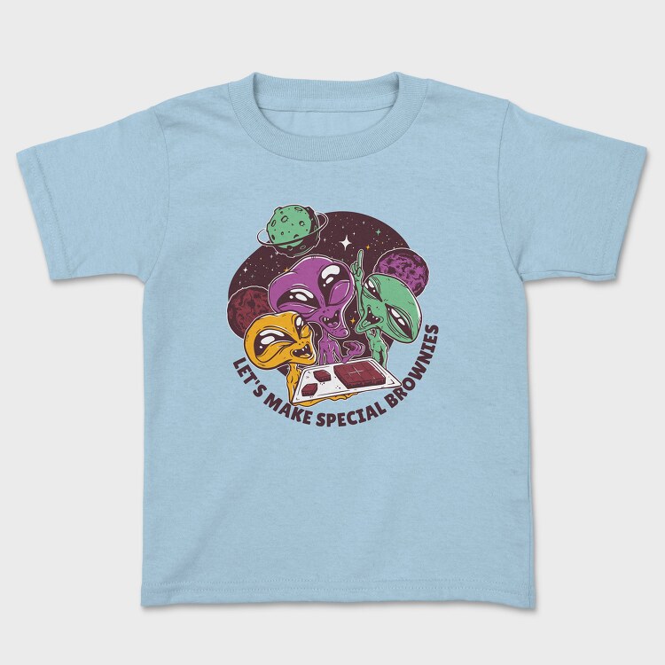 Aliens Make Special Brownies, Tricou Copii