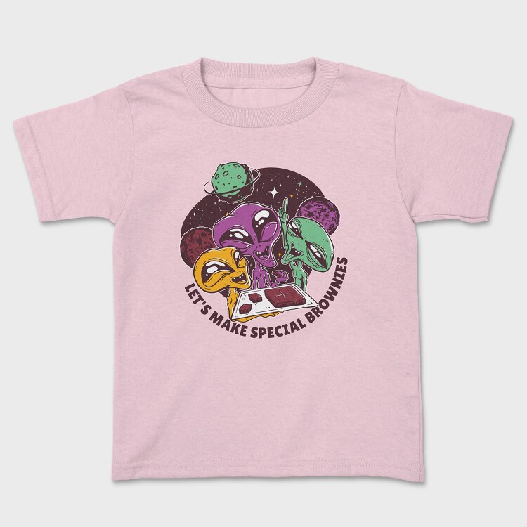 Aliens Make Special Brownies, Tricou Copii