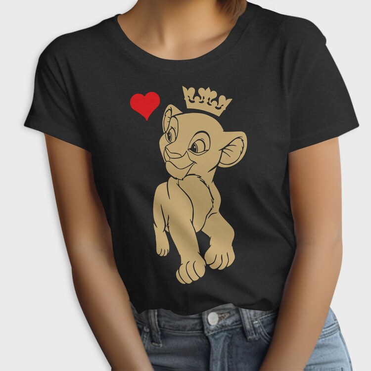Simba Crown Heart, Tricou Femei