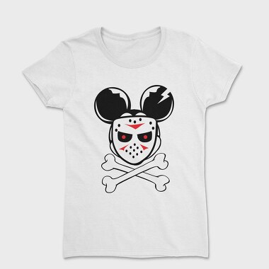 Deadmau5 Skull, Tricou Femei