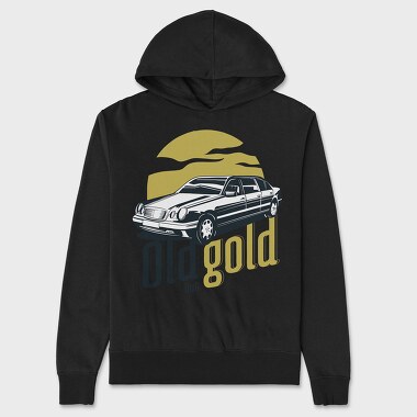 Car Old But Gold, Hanorac Oversize Barbati (Unisex)