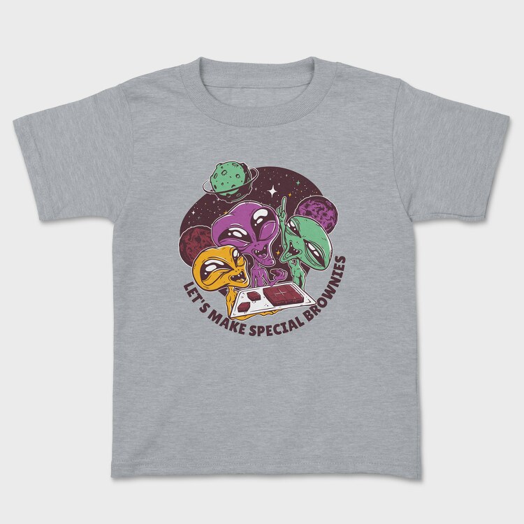 Aliens Make Special Brownies, Tricou Copii