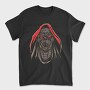 Skull Hood Red, Tricou Barbati (Unisex)