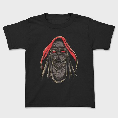 Skull Hood Red, Tricou Copii