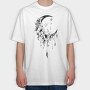 Moon Flowers Dreamcatcher, Tricou Oversize Barbati (Unisex)