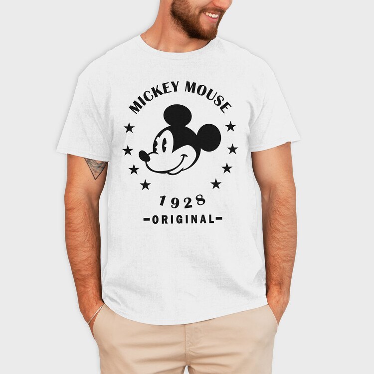 Mickey Mouse Original, Tricou Barbati (Unisex)