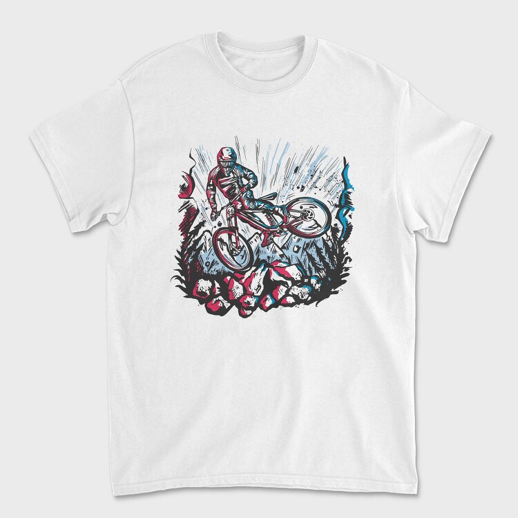 Dirt Jump Rider, Tricou Barbati (Unisex)