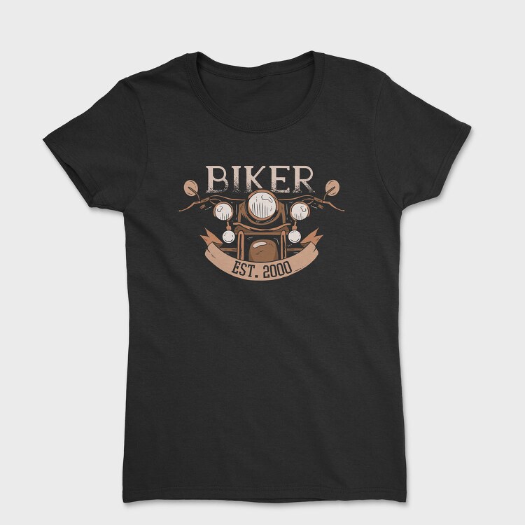 Biker Established 2000, Tricou Femei