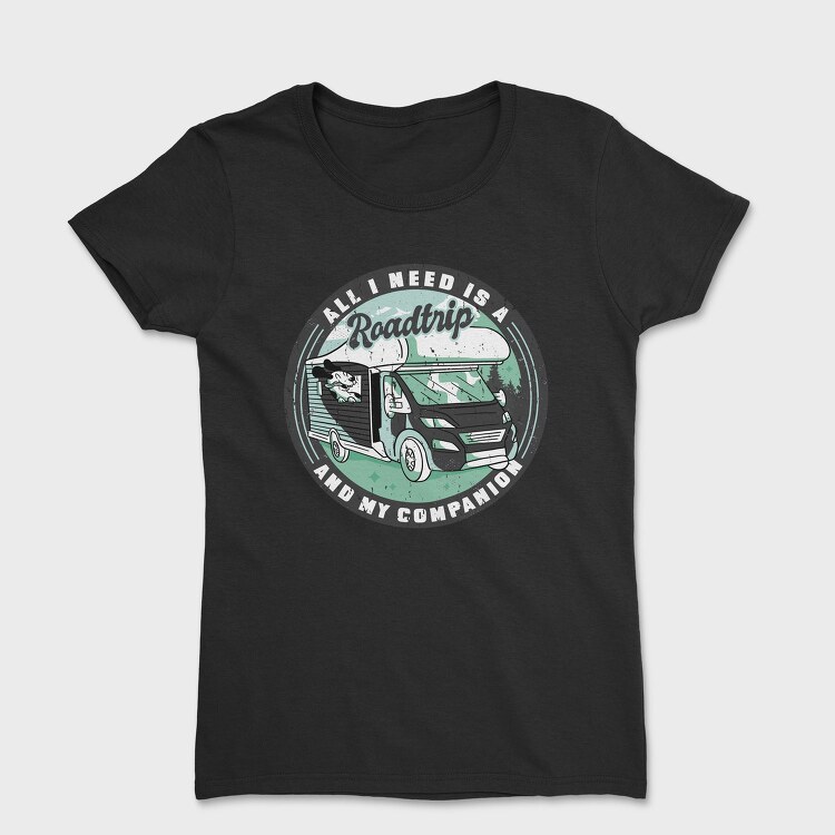 Roadtrip Companion, Tricou Femei