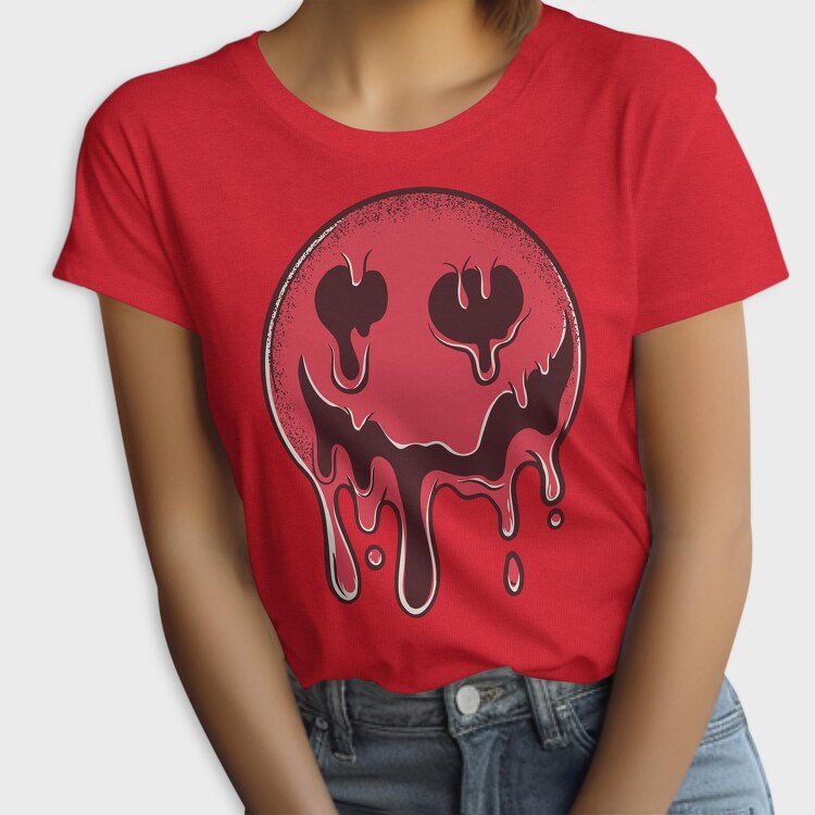 Droopy Smiley Face, Tricou Femei